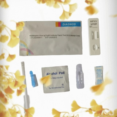 MPXV Rapid Test Kit Monkeypox Virus Antigen Для профессионального использования Только внутривенно
