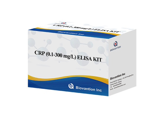 Hs-CRP IVD Elisa Test Рыба с высокой чувствительностью к С-реактивному белку с ферментами