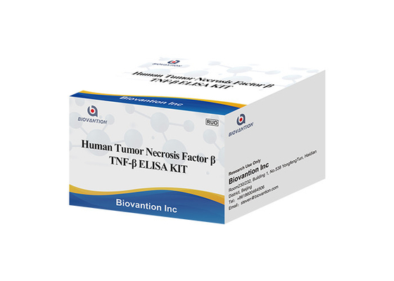 Фактор некроза опухоли LTA ELISA Lymphotoxin TNFB TNFSF1 НАБОРА альфы человеческий бета