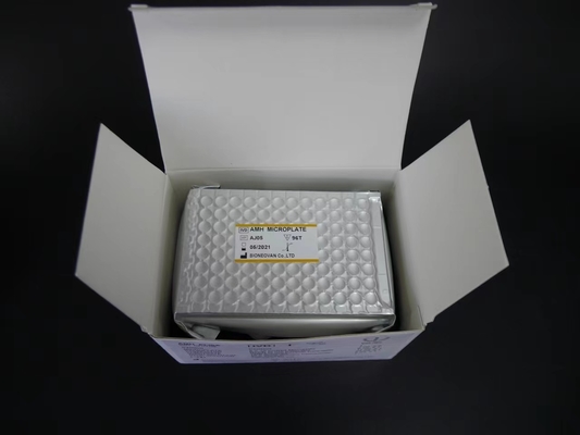 AMH ELISA TEST KIT для сывороточной плазмы 2-3 часа Время анализа 2-8.C Температура хранения