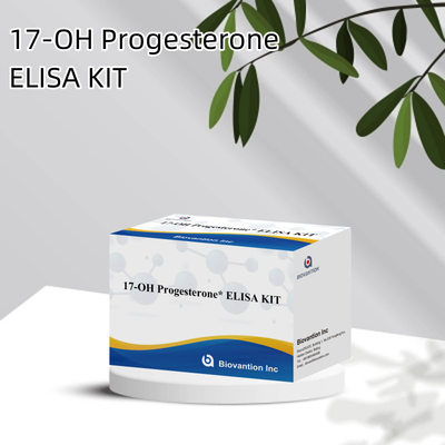 17-OH прогестерон элюирующий в витро диагностический тест Elisa для женщин с аксессуарами Точные тесты