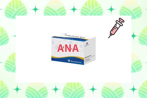 Чувствительность ANA Screen IgG Elisa Test Kit для определения сыворотки/плазмы при 2-8°C