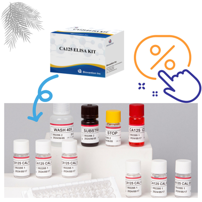 Biovantion CA125 ((Quantitative) 18-месячный срок годности Elisa Test Kit с чувствительностью и специфичностью