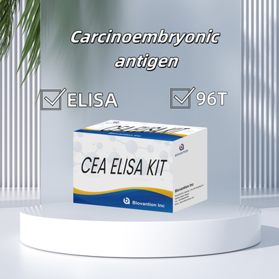 CE-одобрение для применения у людей CEA Quantitative Elisa Test Kit Blood or Serum Test 96T