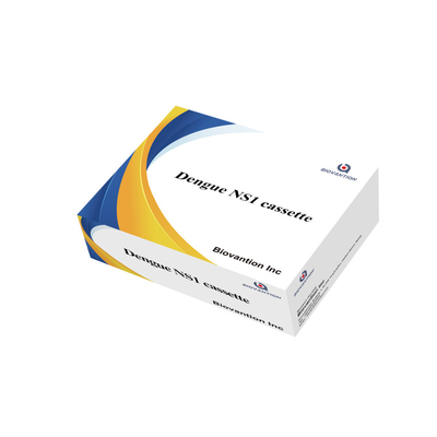 Устойчивый на полке тест на денге Ns1 Ag Cassette Rapid Colloidal Gold Test For WB/S/P Результаты проб