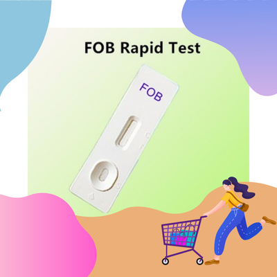 Образец фекалий Тип FOB Фексальный оккультный тест крови Комплект медицинского тестирования 2-30C