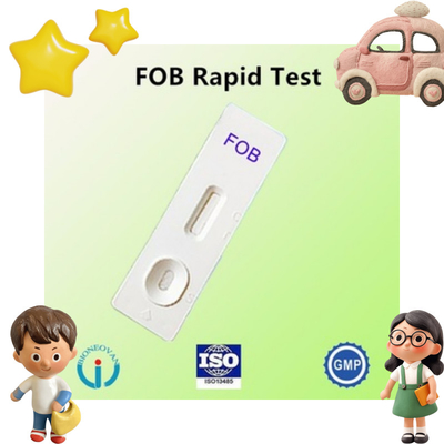 Образец фекалий Тип FOB Фексальный оккультный тест крови Комплект медицинского тестирования 2-30C
