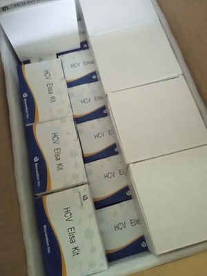 Набор для испытаний на HCV ELISA - ВОЗРАНЕННЫЕ ОБЕКНЕНИЕ БЕЗ КРЕСС-РЕАКТИВНОСТИ для точного тестирования