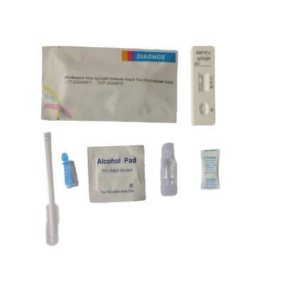 MPXV Rapid Test Kit Monkeypox Virus Antigen Для профессионального использования Только внутривенно