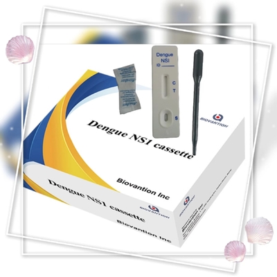 ДЕНГУ NS1-IgM / IgG Rapid Test Immunoassay Полнокровной / сывороточной иммуноанализа бокового потока