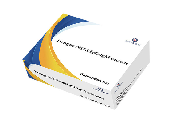 ДЕНГУ NS1-IgM / IgG Rapid Test Immunoassay Полнокровной / сывороточной иммуноанализа бокового потока