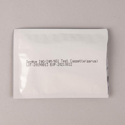 ДЕНГУ NS1-IgM / IgG Rapid Test Immunoassay Полнокровной / сывороточной иммуноанализа бокового потока