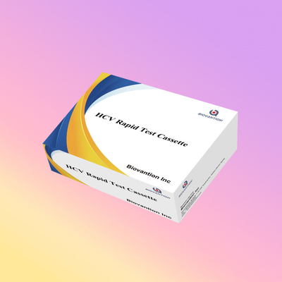 Фабричная цена Чувствительность 5-15 минут HCV Ab Кассетный тест для быстрых результатов
