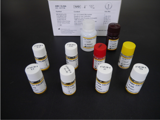 Антимуллерианский гормон AMH Elisa Test Kit Для применения у людей с сывороточной плазмой