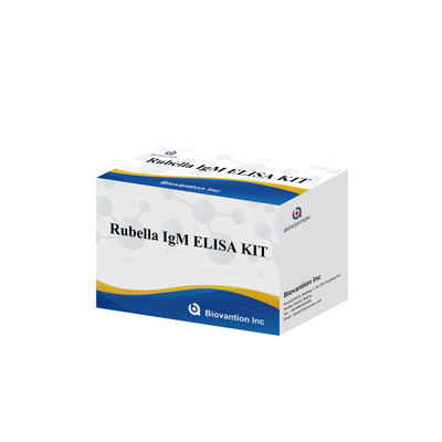 Elisa Test Kit For Rubella IgM Инструмент обнаружения антител IgG для краснухи при использовании у людей