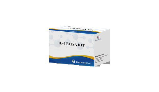 IL 6 1-часовое время анализа 96 тестов ELISA Kit для лабораторного использования IVD