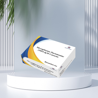 Быстрый точный MP-IgM Mycoplasma Pneumoniae Коллоидное золото быстрый тест для медицинских работников
