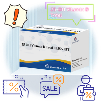 25-OH витамин D Elisa Test Kit чувствительный к количественному измерению уровня 25-гидроксивитамина D в сыворотке или плазме