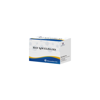 HAV IgM ELISA Kit Высокая чувствительность Гепатит А Вирусная диагностика Надежный точный диагностический тест для клинических лабораторий