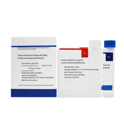 Человеческий SAA Assay Kit Точный сыворотка Амилоид Диагностический детективный реагент для клинических нас