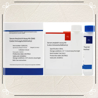 Человеческий SAA Assay Kit Точный сыворотка Амилоид Диагностический детективный реагент для клинических нас