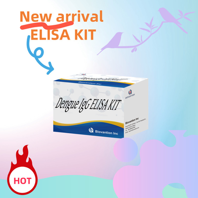Дэнге IgG ELISA Kit 96 Тесты на сывороточную плазму человека Чувствительность к плазме > 99%