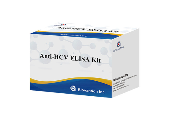 Выявление антитела к ВГС с помощью Elisa Test Kit Biovantion 96 тестов за 2-3 часа