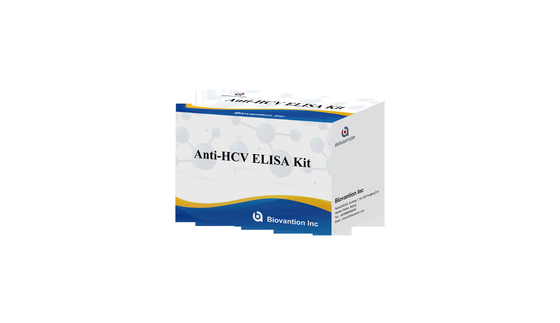 Выявление антитела к ВГС с помощью Elisa Test Kit Biovantion 96 тестов за 2-3 часа