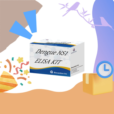ELISA Dengue Ns1 Test Kit 96 Тесты быстрое время чтения в течение 1 часа