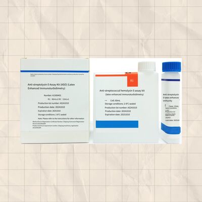 Высокочувствительный реагент ASO на 96 тестов с использованием латексного иммунотурбидиметрического метода для точной диагностики