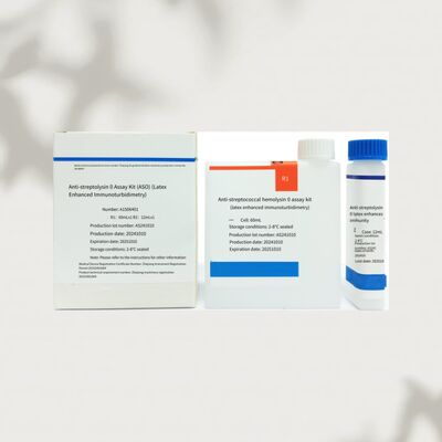 Высокочувствительный реагент ASO на 96 тестов с использованием латексного иммунотурбидиметрического метода для точной диагностики