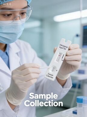 Colloidal Gold Rapid Test versatile rapid testing platform compatible with various sample types