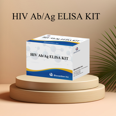 Biovantion IV поколение HIV Ab Ag ELISA Kit с высокой чувствительностью и 96 тестами для раннего выявления