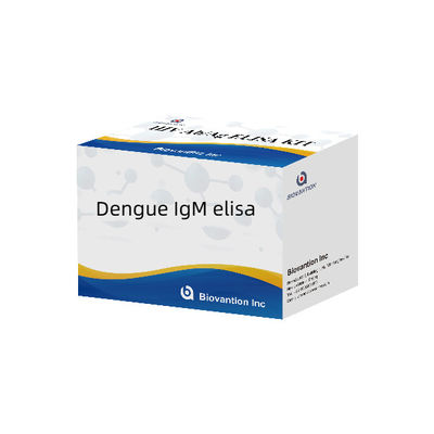 Комплект испытаний IgM ELISA 96T для вируса денге у человека